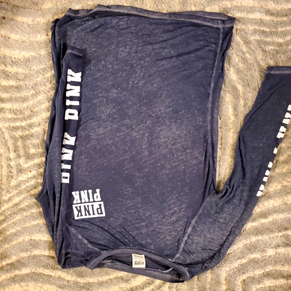 Pink baseball tee size xs